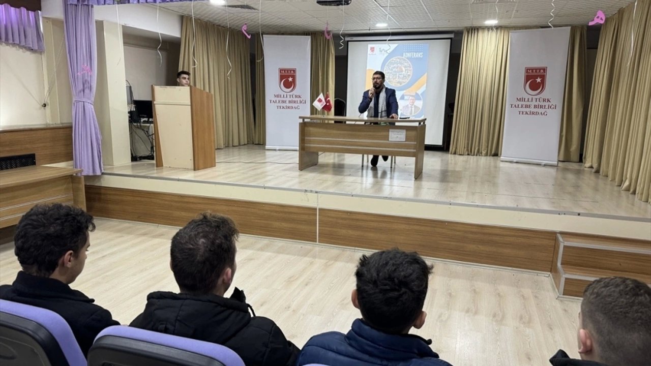 Tekirdağ'da İslam Coğrafyasında Soykırım Konferansı Verildi