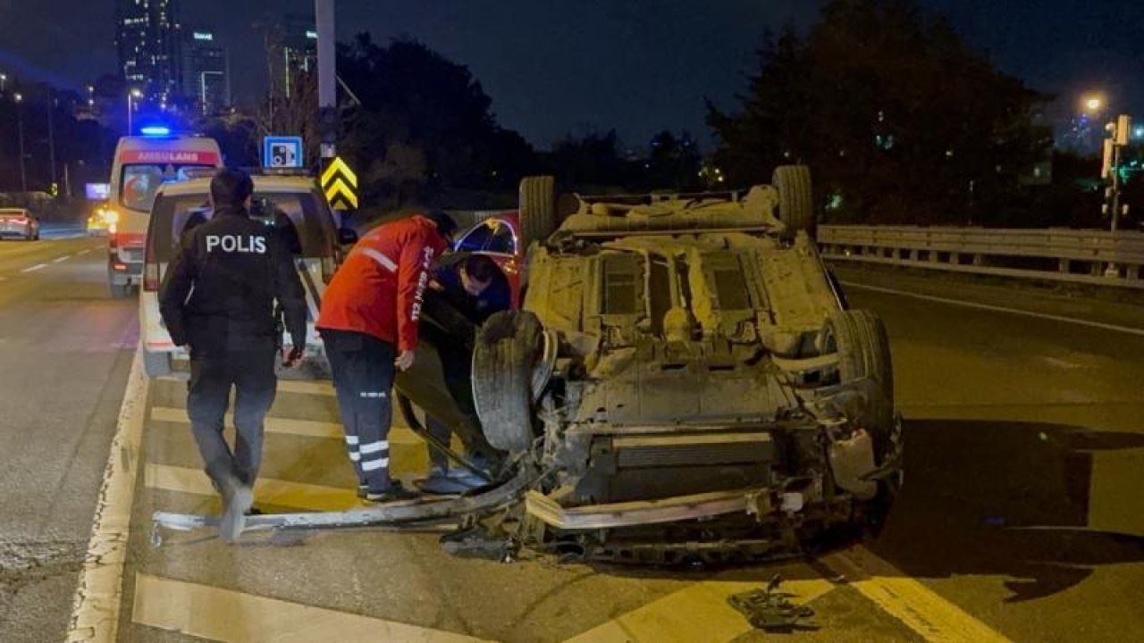 İki Otomobilin Çarpışması Sonucu 4 Kişi Yaralandı