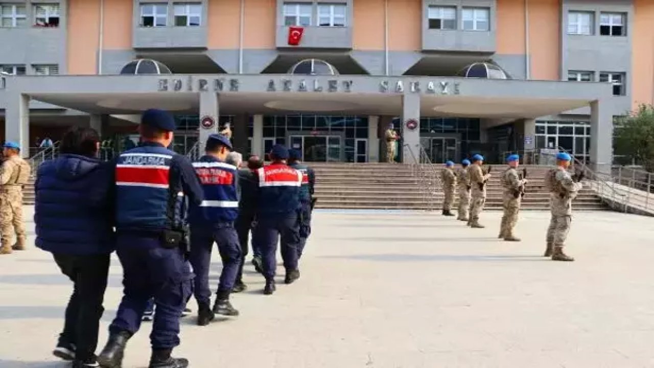 Edirne'de 122 Şahıs Gözaltına Alındı