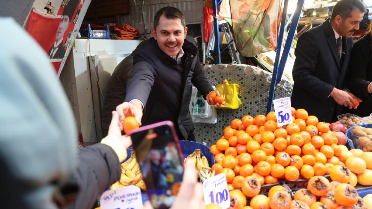 İBB Başkan Adayı Kurum Esnafı Ziyaret Etti