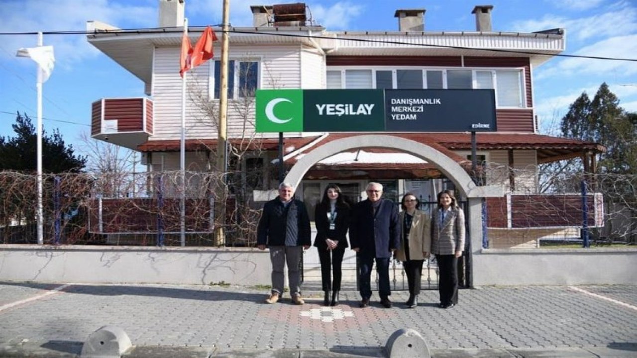 Başkan Helvacıoğlu Yeşilay'ı Ziyaret Etti