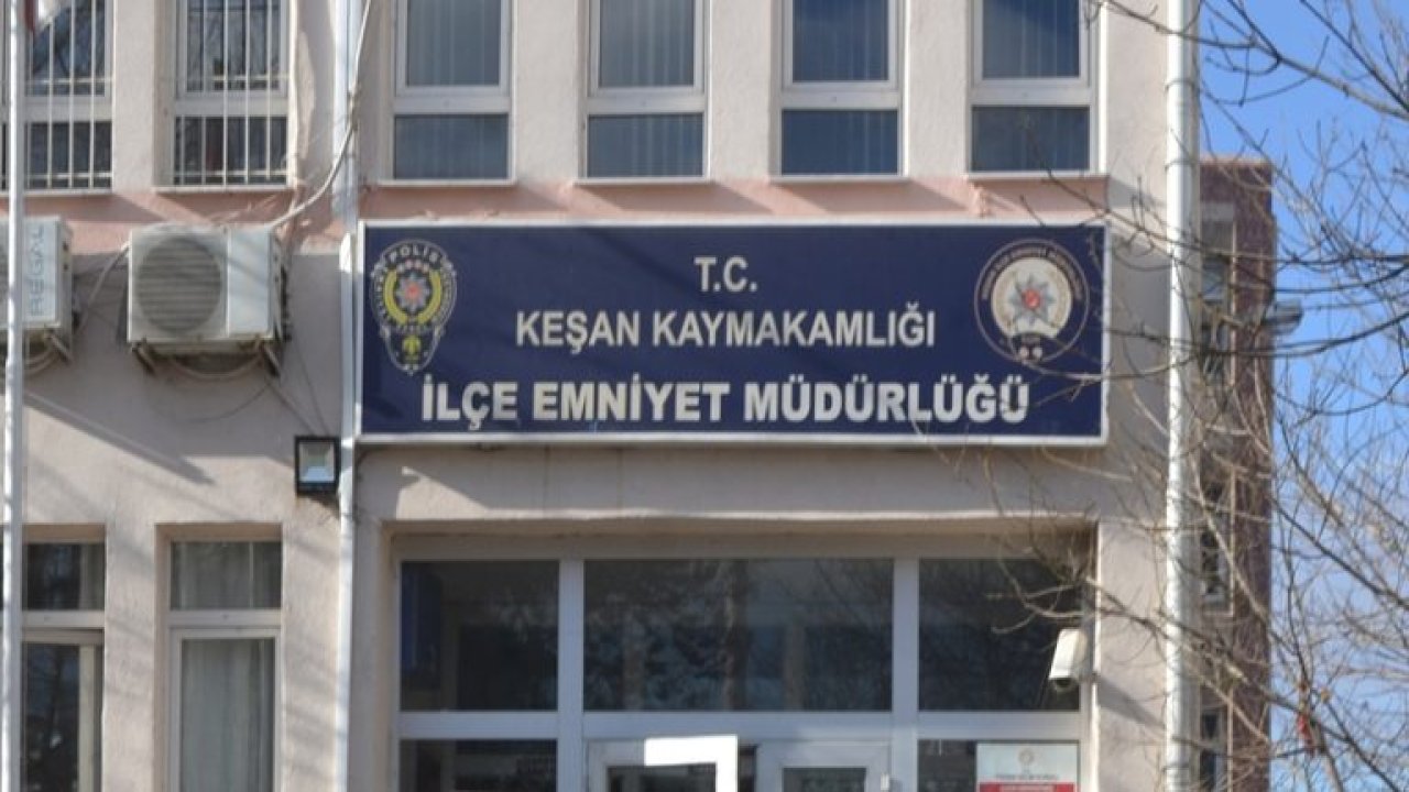 Edirne'de Evin Bahçesinde Malzeme Çalındı