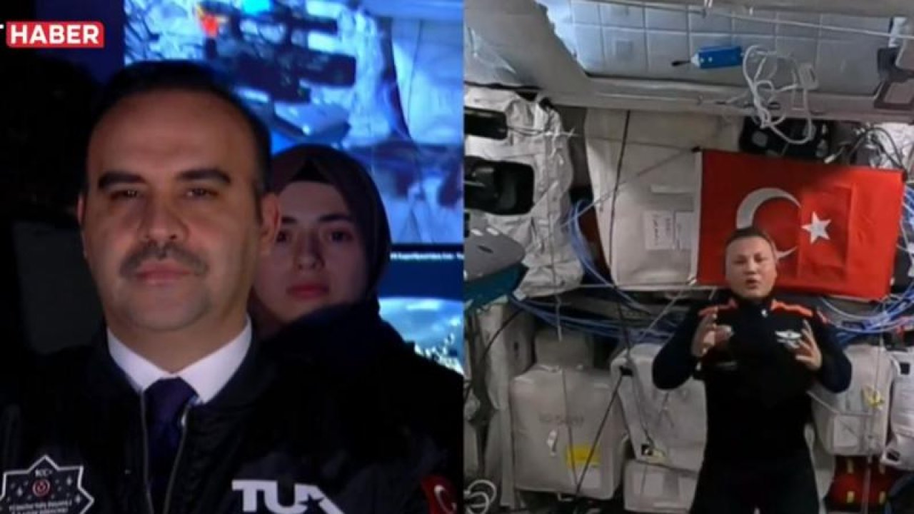 Bakan Kacır Astronot Alper Gezeravcı ile Görüştü