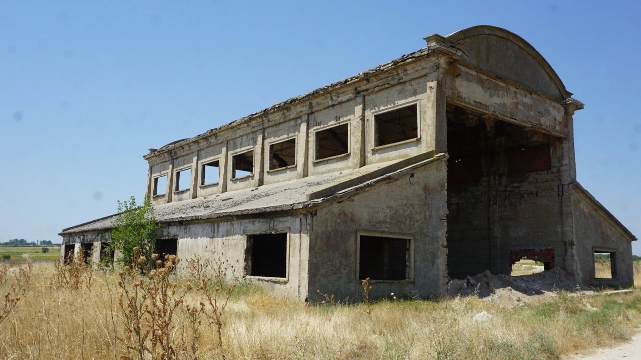 Edirne'deki Tarihi Balon Hangarı Restore Edilecek