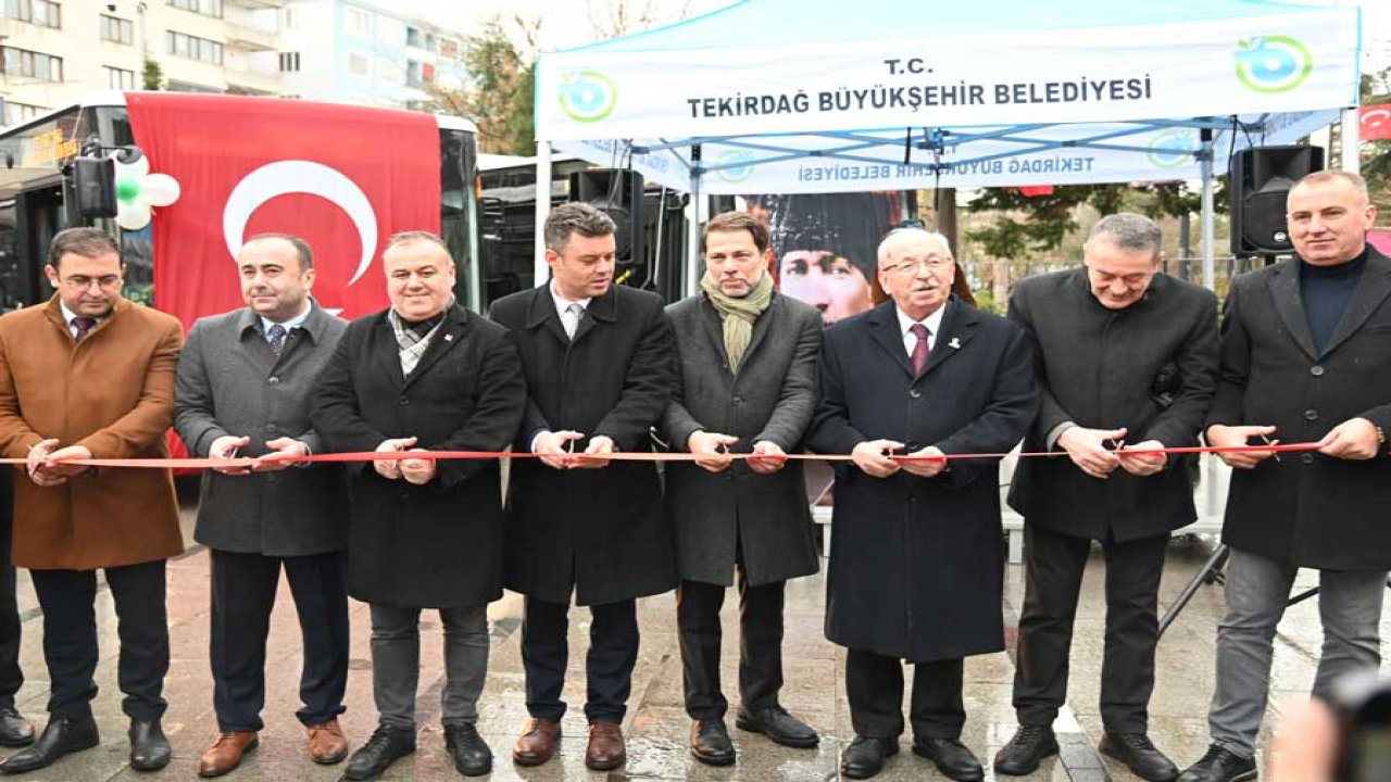 Anadolu Isuzu Tekirdağ Büyükşehir Belediyesine Citiport Teslim Etti