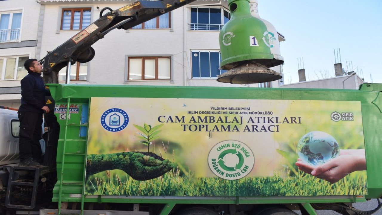 Yıldırım Belediyesi 300 Ton Ambalaj Atığı Topladı