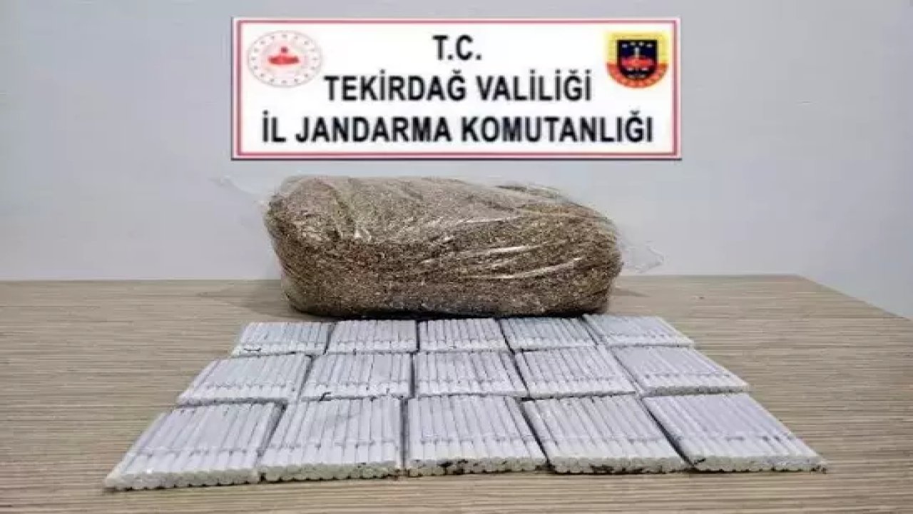 Saray'da 2 Kilo 350 Gram Kıyılmış Tütün Ele Geçirildi