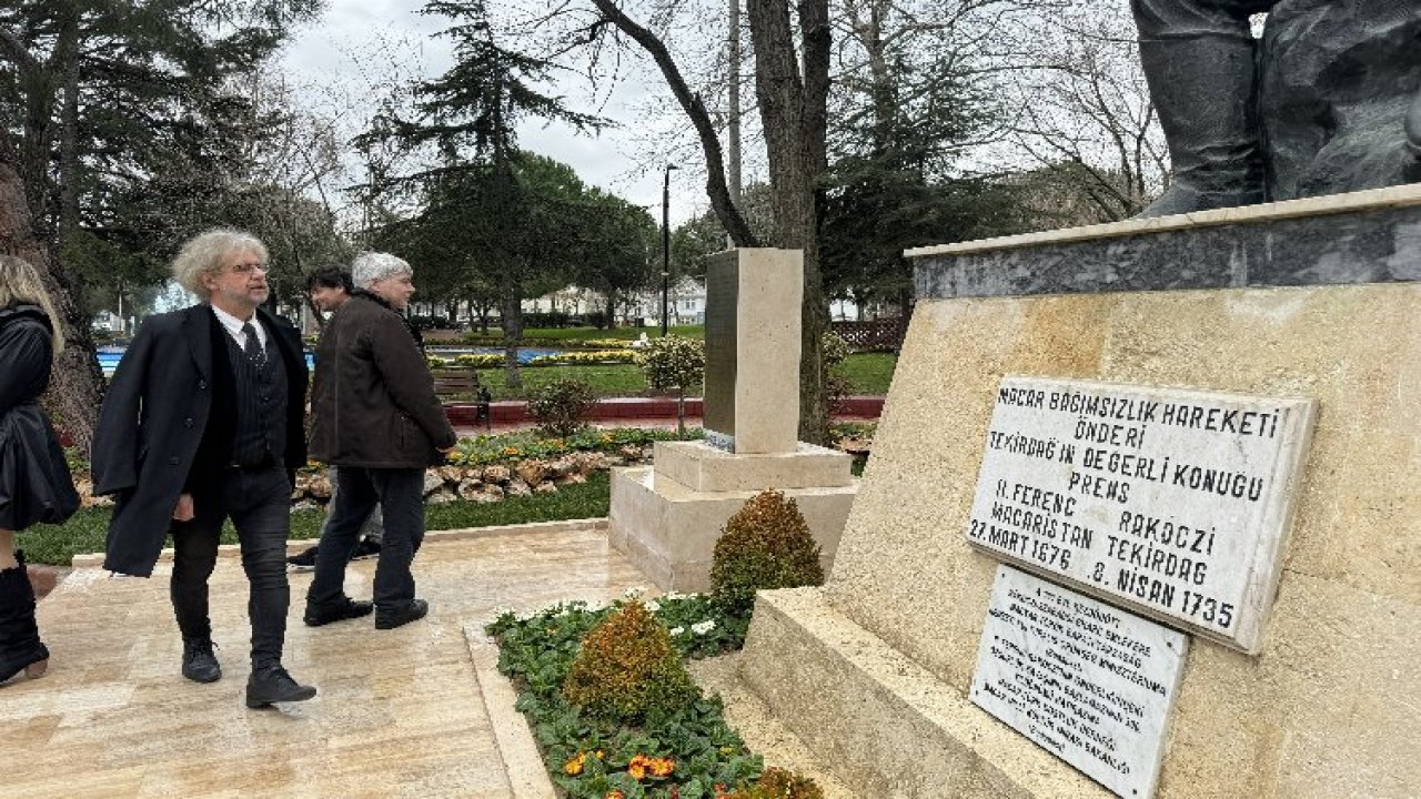 Tekirdağ'daki Macar Ressamlar Rakoczi Müzesi ve Macar Anıtı'nı Gezdi