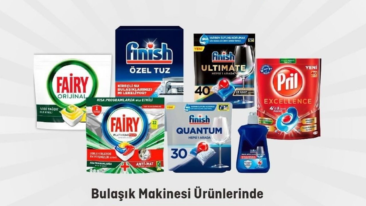 Bulaşık Makinesi Ürünleri İndirimde! 18-22 Şubat 2024 Migros İndirimi