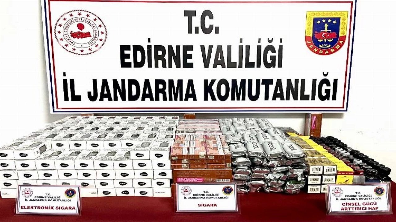 Edirne'de Kaçakçılık Olaylarına Karşı Mücadele Ediliyor