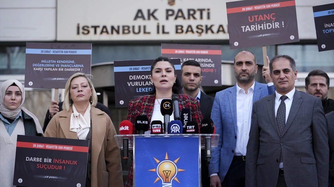 AK Parti İstanbul İl Başkan Yardımcısı Günaydın'dan 28 Şubat Açıklaması