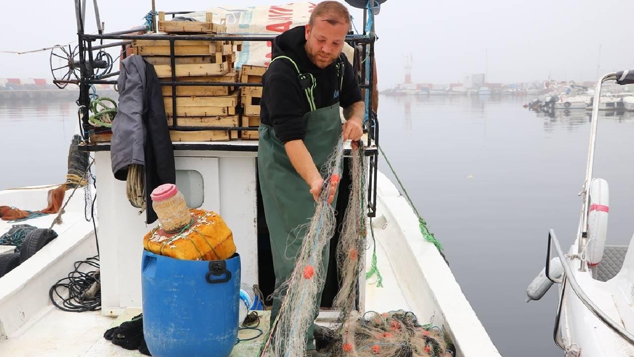 Tekirdağ'da Balıkçıların Sis Rötarı Devam Ediyor