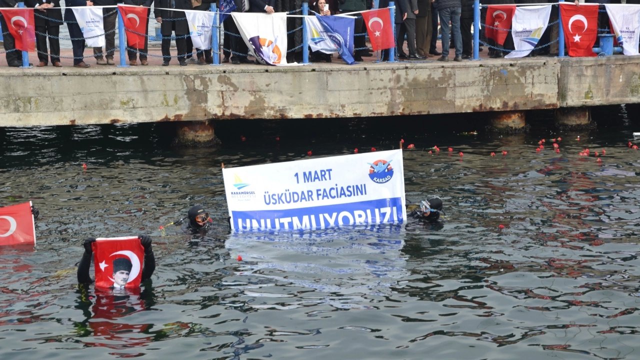 Üsküdar Vapuru Faciasında Yaşamını Yitirenler Anıldı