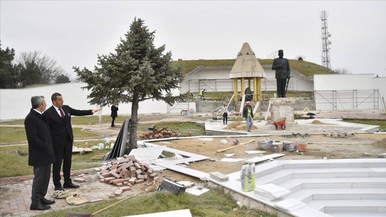 Edirne'deki Kıyık Tabya'nın Restorasyonu Sürüyor