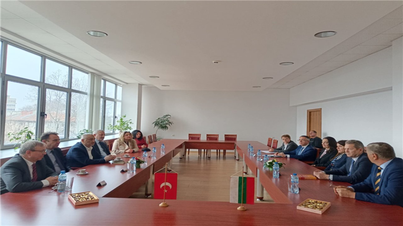 Trakya Üniversitesi Heyeti Bulgaristan'da Ziyaretler Gerçekleştirdi