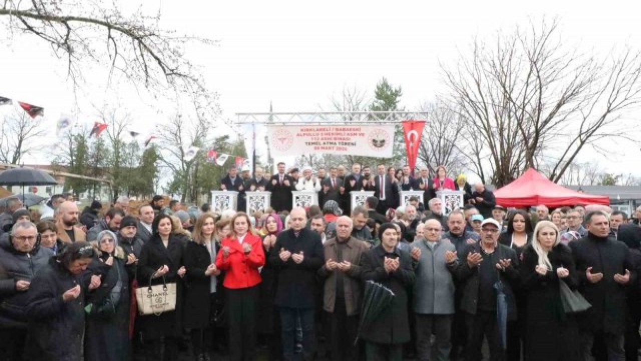 Vali Ekici Temel Atma Törenine Katıldı