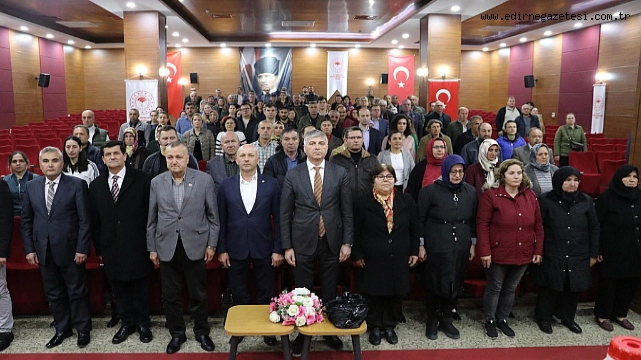 Edirne'de Süt Hijyeni ve Buzağı Bakımı Eğitimi Verildi