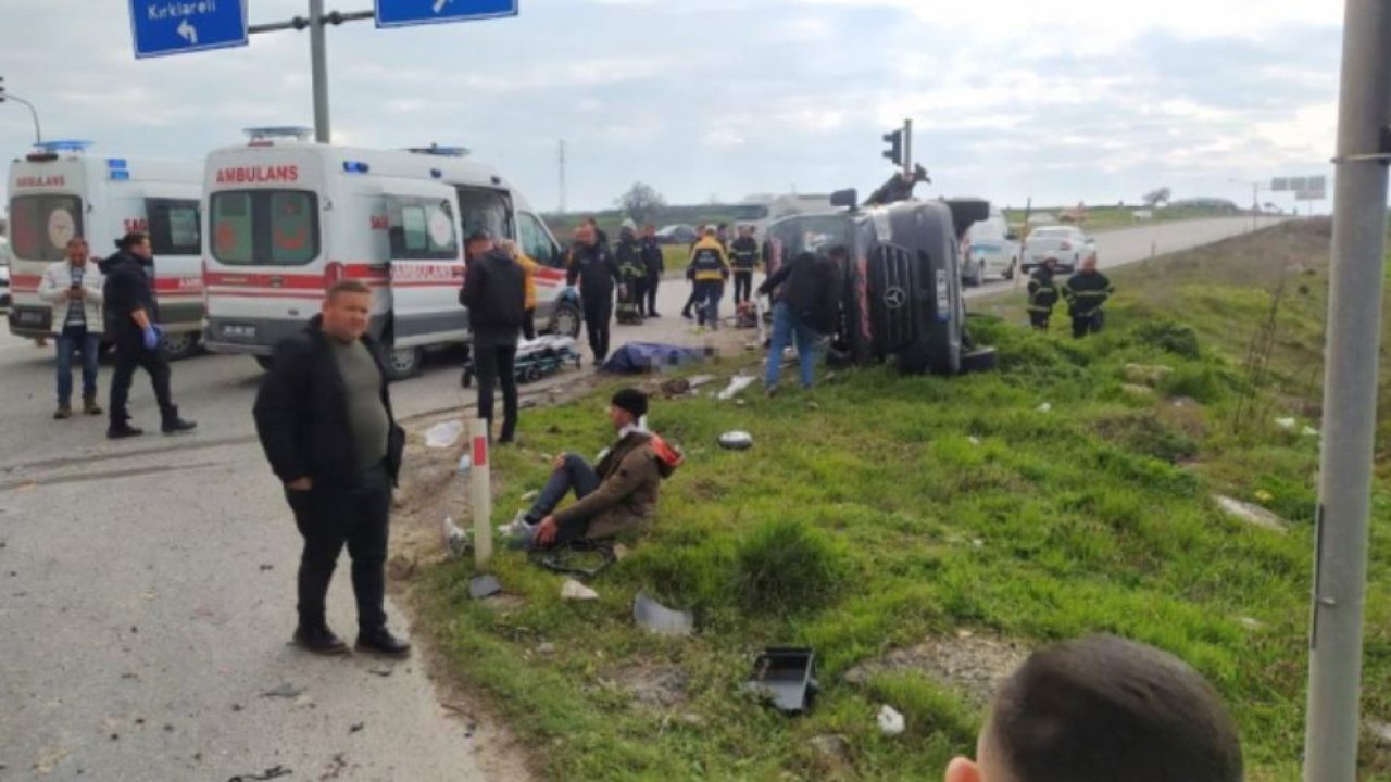 Tekirdağ'daki Kazada Ölen 5 kişiden 4'ü Defnedildi