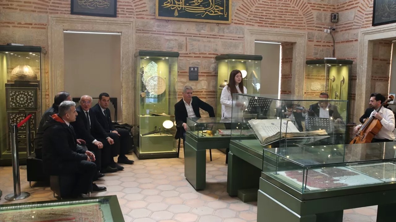 Edirne Türk İslam Eserleri Müzesi'nde Klasik Türk Musikisi Konseri Verildi