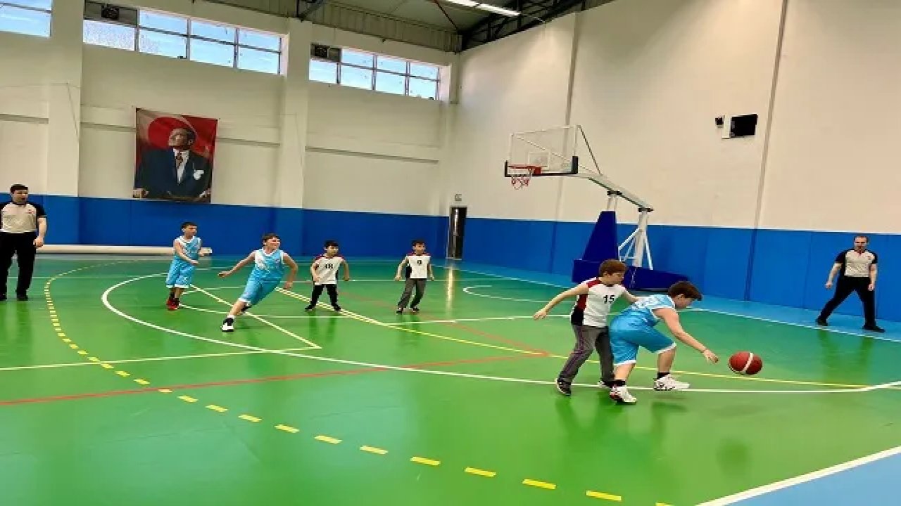 Tekirdağ'da Basketbol Minik Kız ve Erkek Müsabakaları Tamamlandı