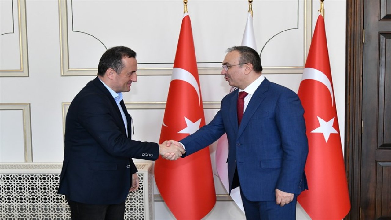 DSİ Genel Müdür Yardımcısı Aydoğan Valisi Soytürk'ü Ziyaret Etti