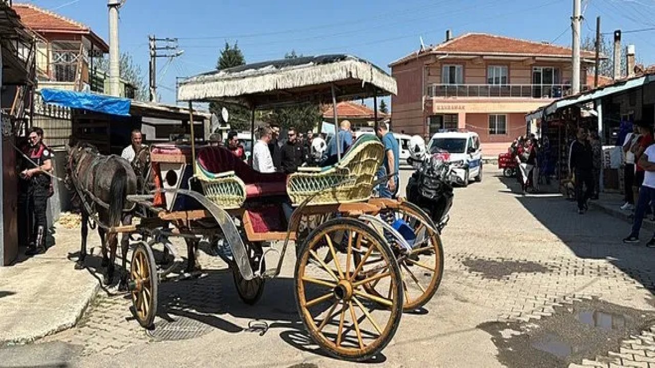 Edirne'de Faytoncuların Kavgasında 2 Kişi Yaralandı