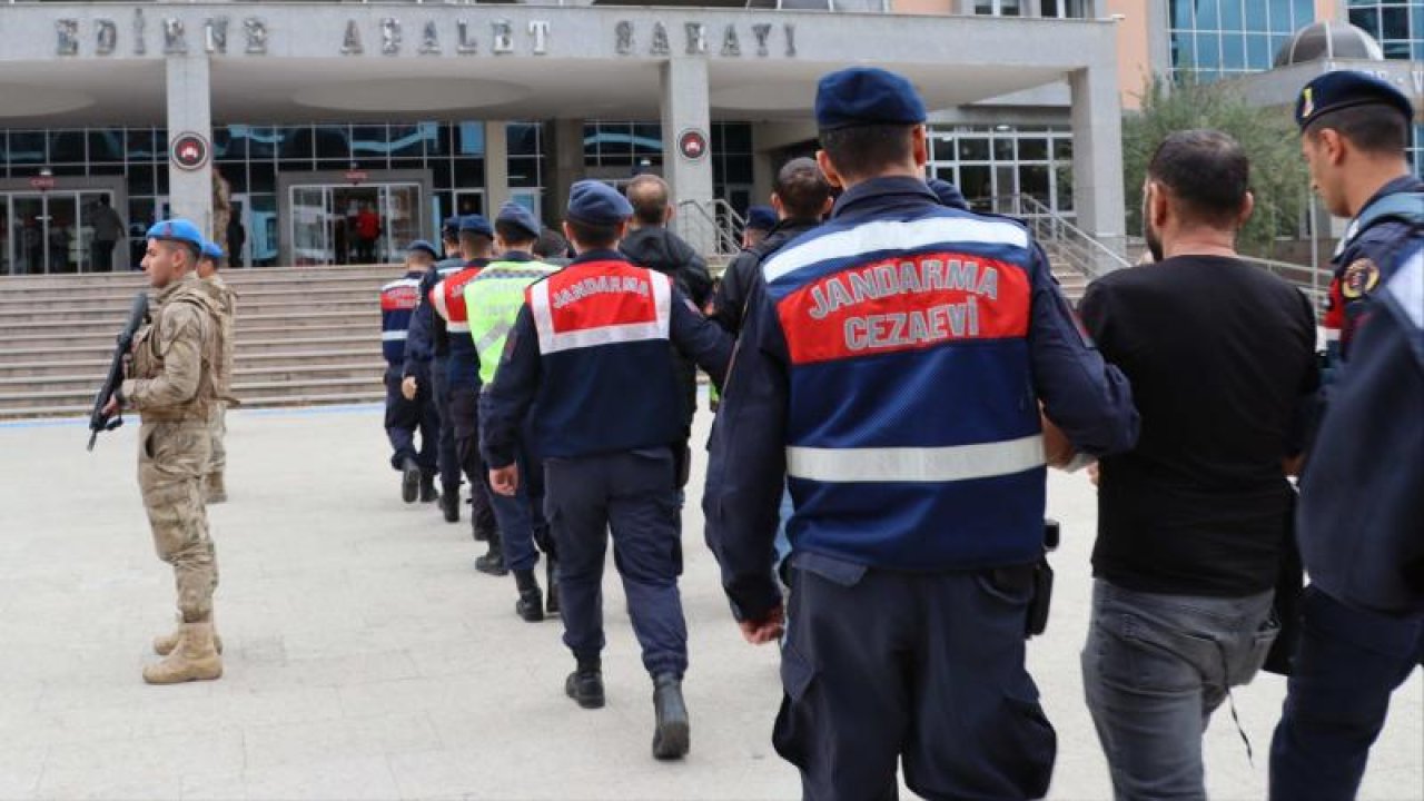 Edirne'de Yine Birçok Düzensiz Göçmen Yakalandı