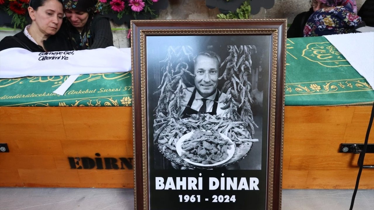 Edirne Turizm Elçisi Bahri Dinar Hayatını Kaybetti.