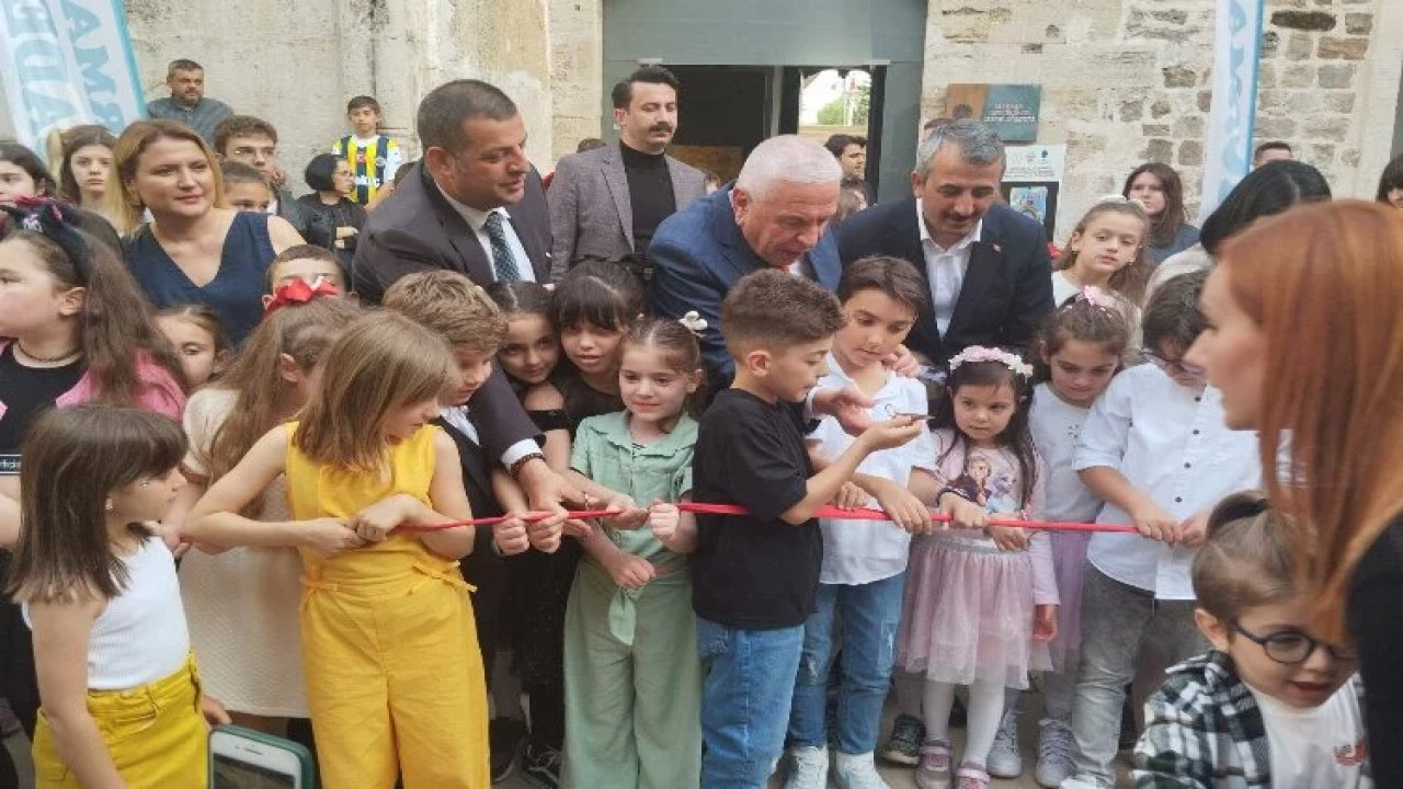 Çocuk Gözüyle Edirne Resim Sergisi Açıldı
