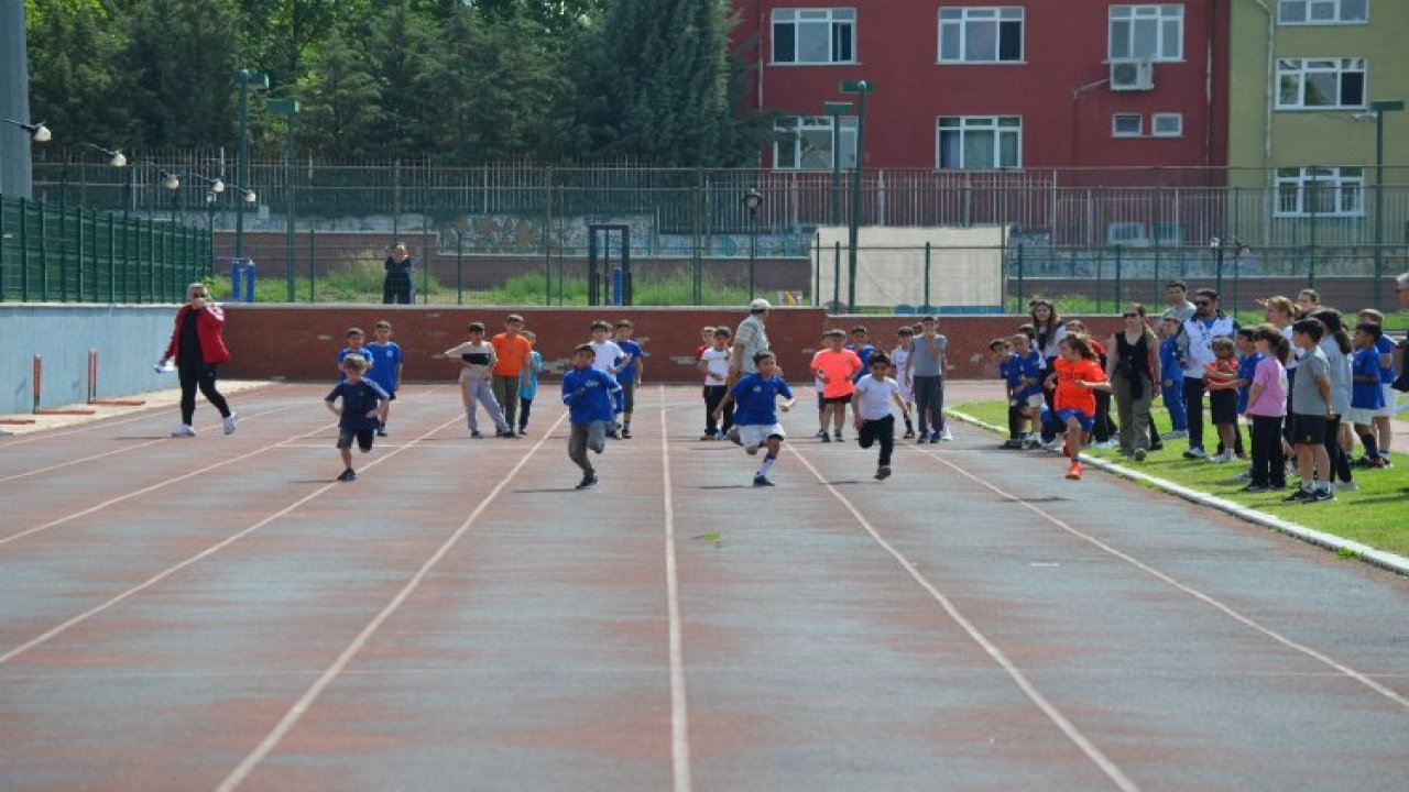 Edirne'de İlkokul Öğrencileri Arasında Atletizm Etkinliği Düzenlendi