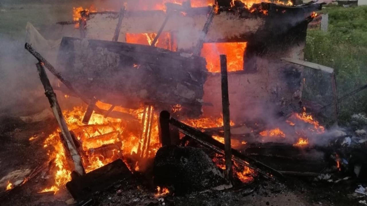 Kırklareli'ndeki Bir Evde Korkutan Yangın