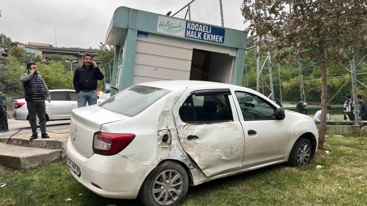 Halk Ekmek Büfesinde Kaza: 2 Yaralı