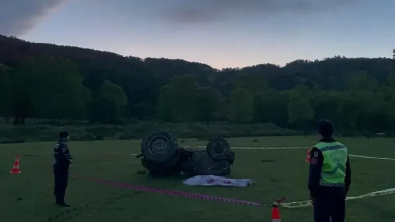 Traktörün Devrilmesi Sonucu 1 Çocuk Hayatını Kaybetti, 2 Çocuk Ağır Yaralı