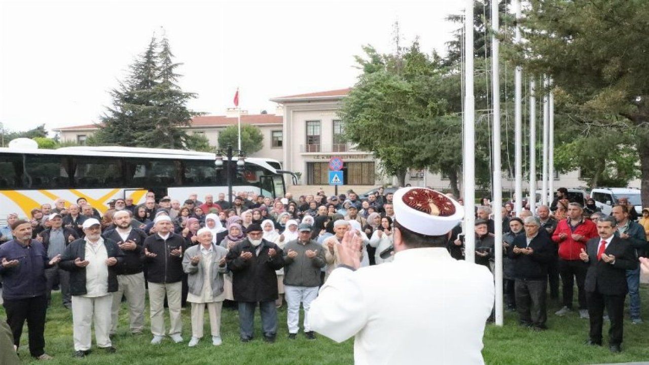 Kırklareli'nde Hac Kafilesi Kutsal Topraklara Uğurlandı