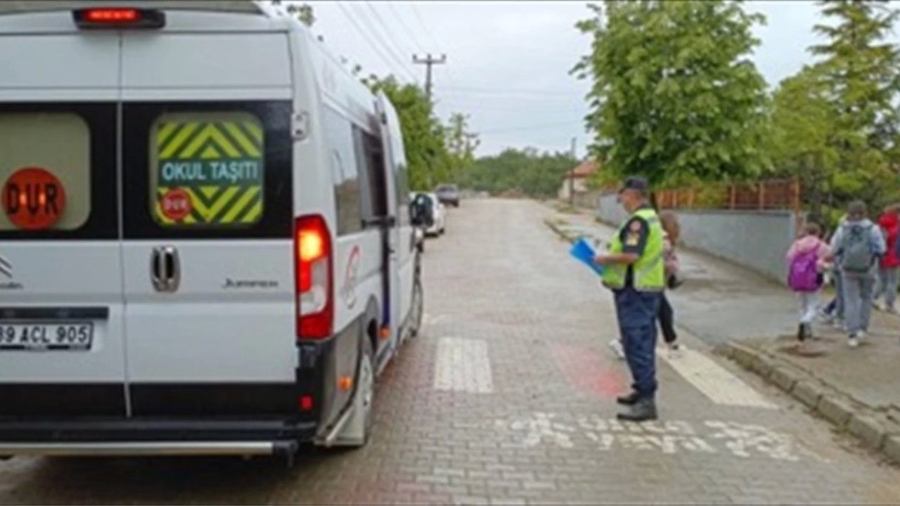 Kırklareli'ndeki Okul Servisleri Denetlendi