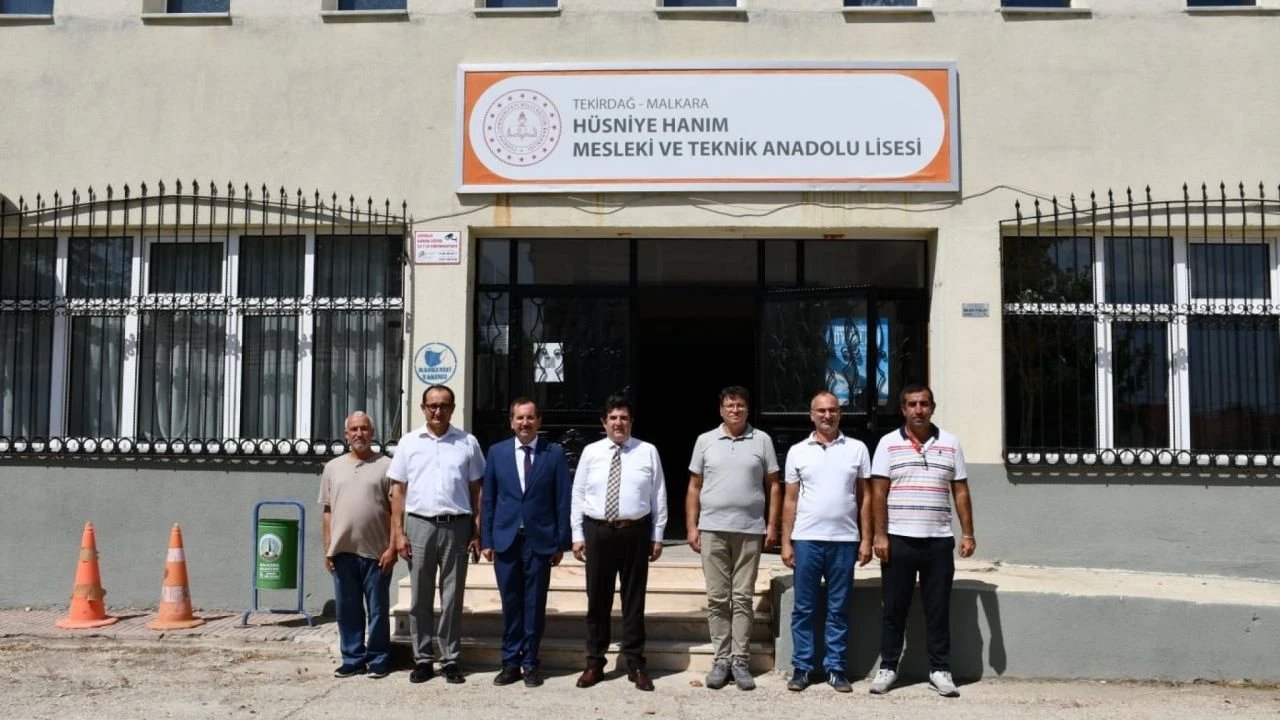 Tekirdağ Milli Eğitim Müdürü Yeniyol Yatırımları İnceledi