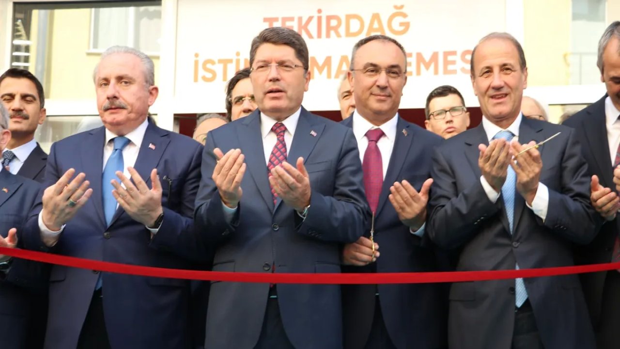 Bakan Tunç Tekirdağ'daki Bölge Adliye Mahkemesinin Açılışında Konuştu