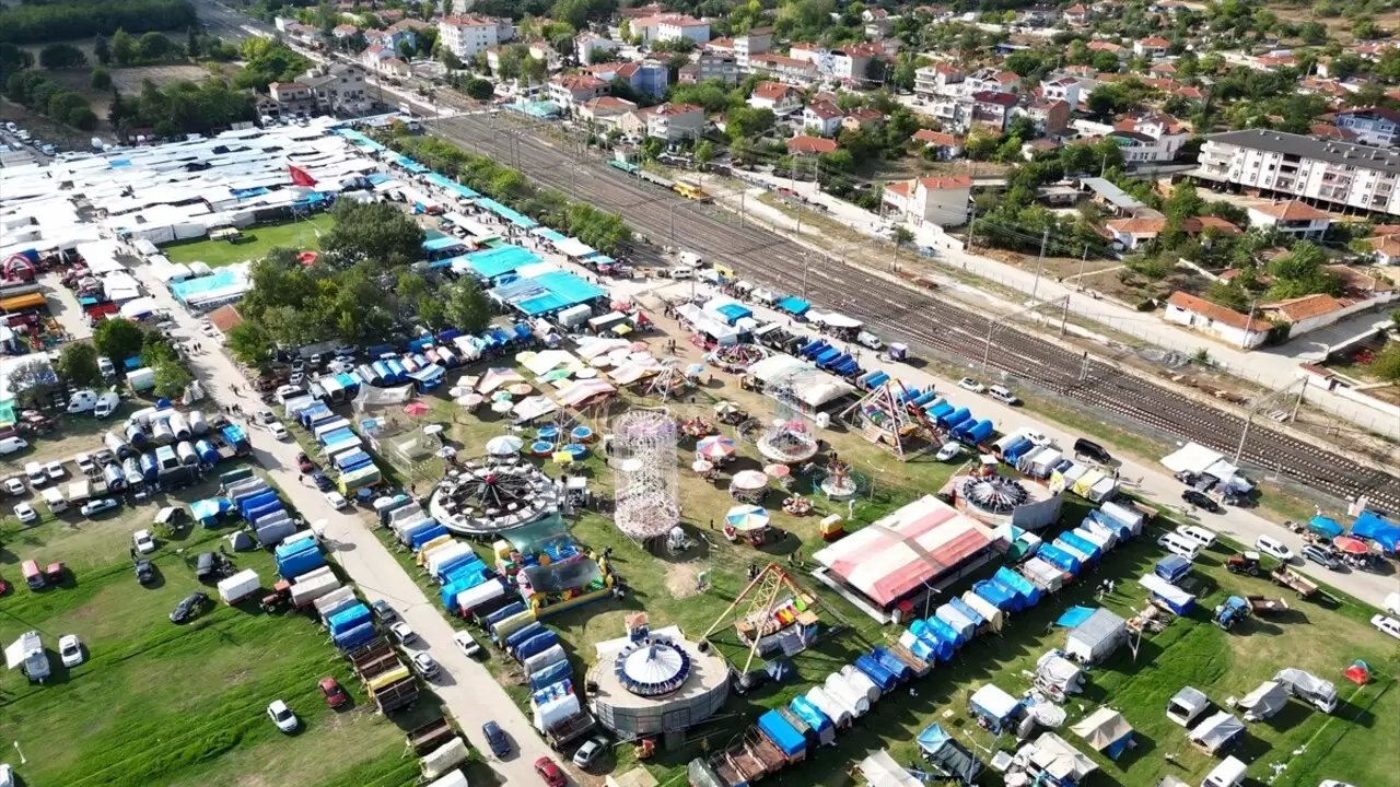 Trakya'daki Asırlık Eğlence Pavli Panayırı 114'üncü Kez Kuruldu