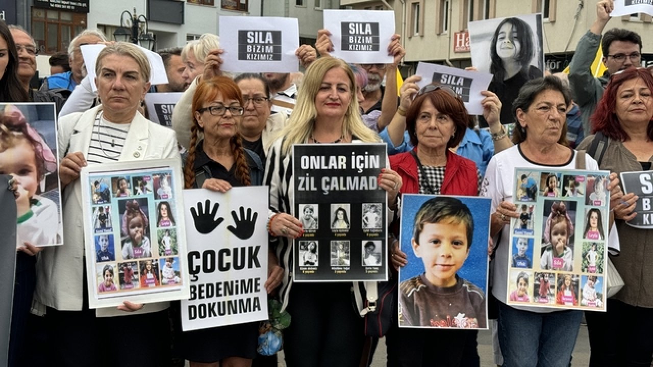 Tekirdağ'da Sıla Bebek ve Narin Güran İçin Protesto Yapıldı