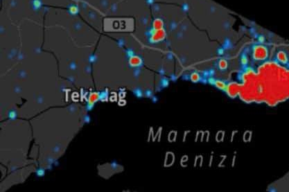 TEKİRDAĞ'DA KORONADAN ÖLÜMLER 3 İLÇEDEN