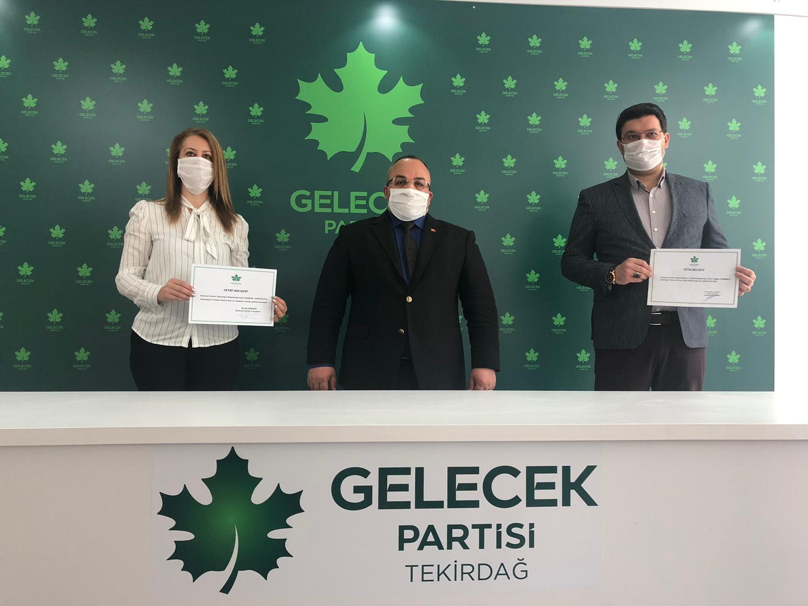 GELECEK PARTİSİ'NDE 2 YENİ ATAMA