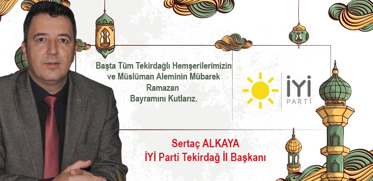 SERTAÇ ALKAYA'DAN BAYRAM KUTLAMASI