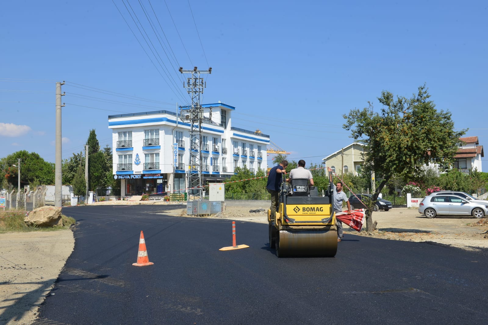 KUMBAĞ'A BELEDİYE ELİ DEĞDİ