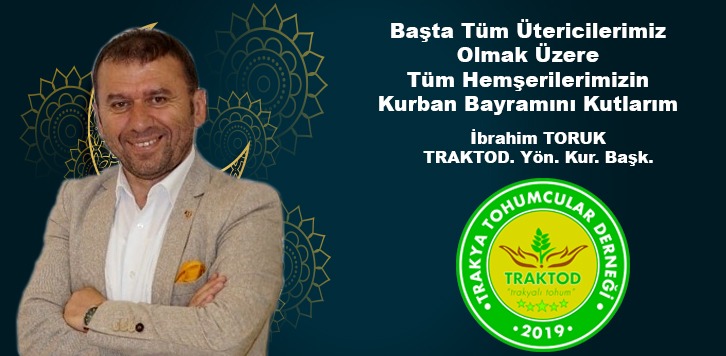 İBRAHİM TORUK'TAN KURBAN MESAJI