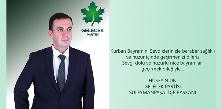 HÜSEYİN ÜN'DEN BAYRAM KUTLAMASI