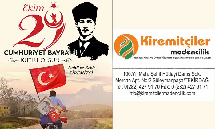 KÜREMİTÇİLER'DEN CUMHURİYET KUTLAMASI