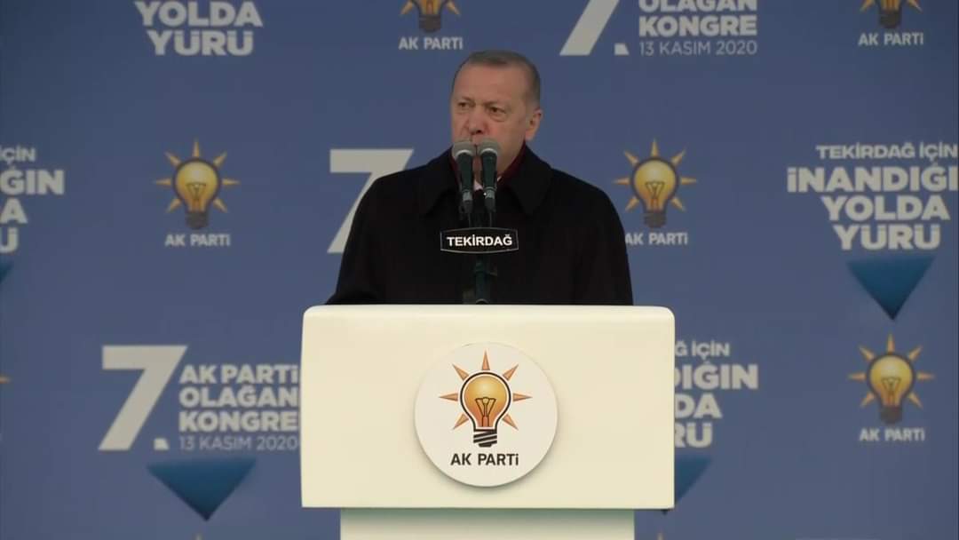 ERDOĞAN TEKİRDAĞ'DA KONUŞTU