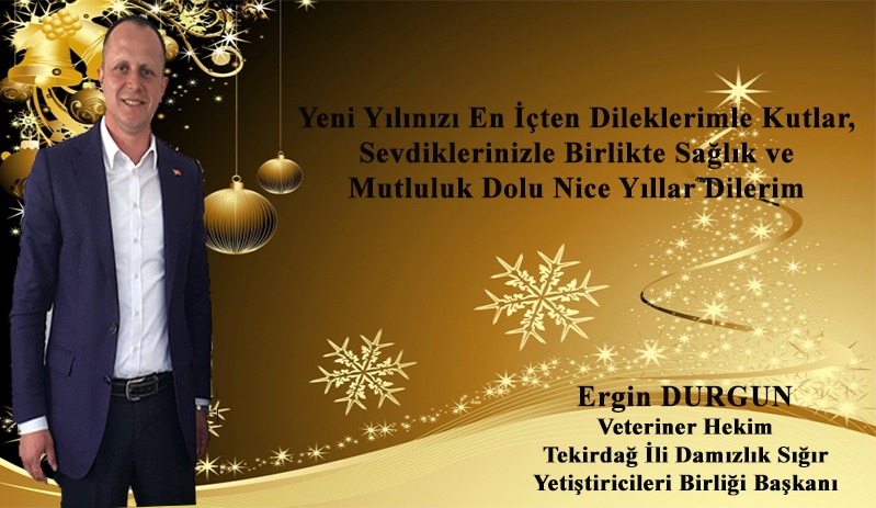 ERGİN DURGUN'DAN YENİYIL MESAJI