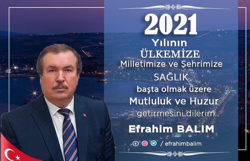 EFRAHİM BALIM'DAN YENİYIL MESAJI