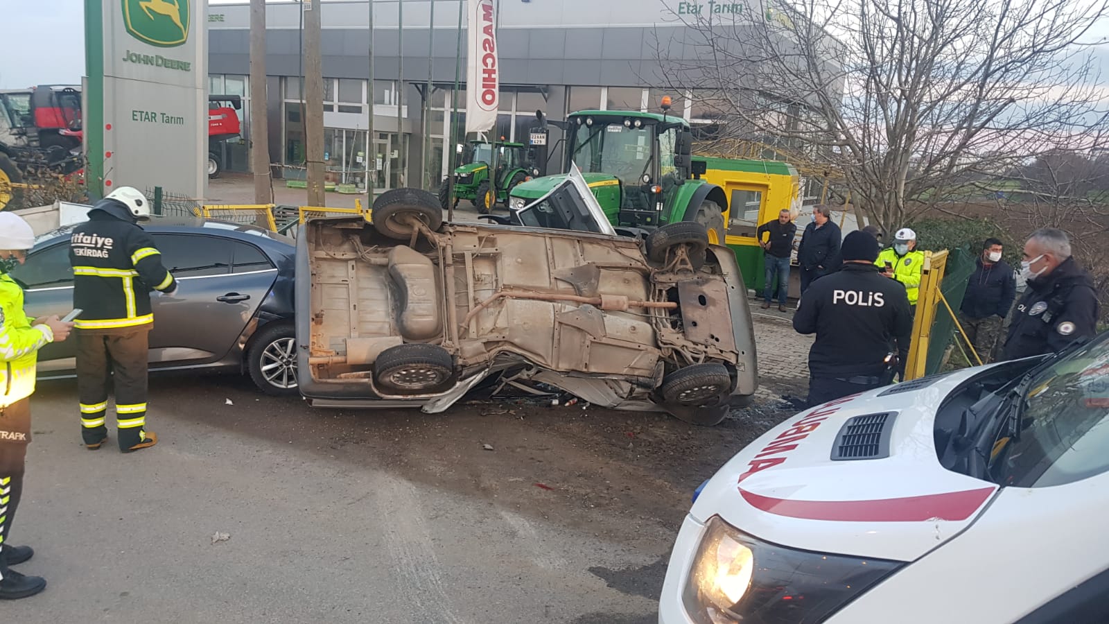 TEKİRDAĞ'DA KAZA CAN ALDI